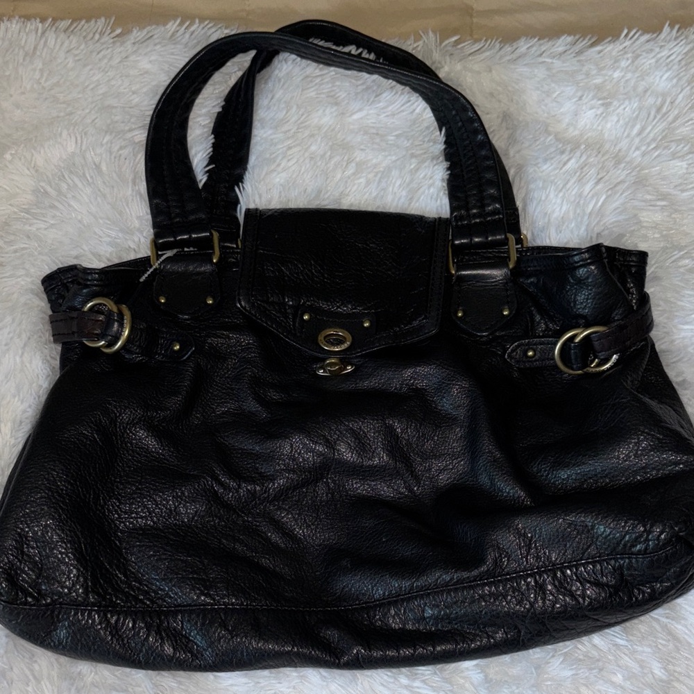 Marc Jacobs Black Leather Shoulder Bag